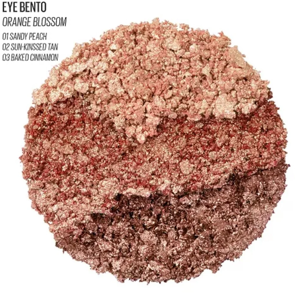 Kaja Beauty Bento Bouncy Shimmer Eyeshadow Trio